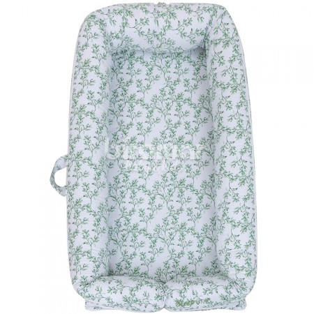 Bercinho Portátil Ninho para Bebê Sleep UM Master (1,00m x 60cm x 15cm) Benício Botanical