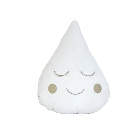 Almofada para Bebê Gotinha Branca