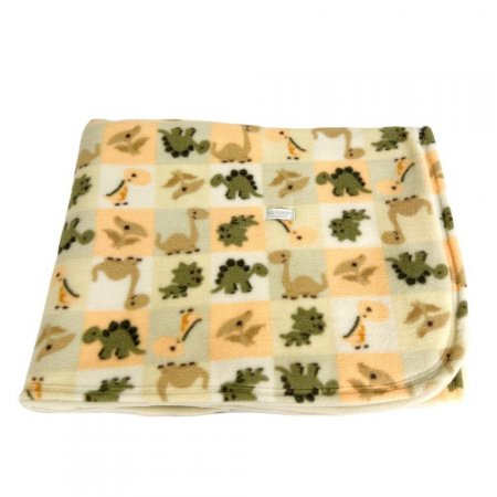 Cobertor de Enrolar para Bebê Microsoft Dinossauro Bege