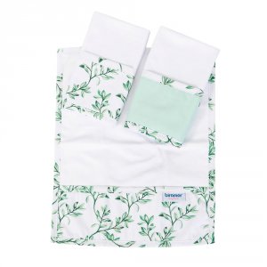 Boquinha Malha 3 Peças para Bebê Benício Botanical Verde