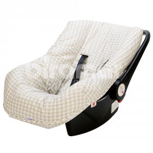 Capa para Bebê Conforto Ajustável Windsor Bege