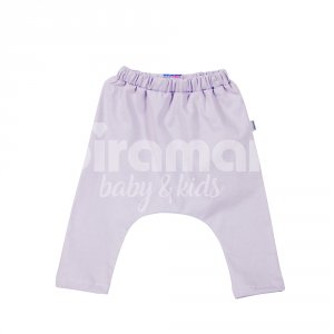 Calça Saruel para Bebê e Kids Malha GG - Lilás