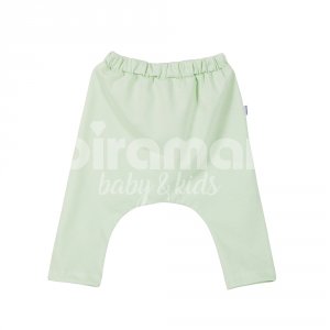 Calça Saruel para Bebê e Kids Malha GG - Verde