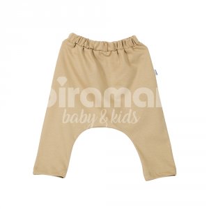 Calça Saruel para Bebê e Kids Malha GG - Bege