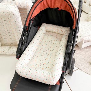 Ninho para Carrinho ou Moisés e Mini Berço Popcorn