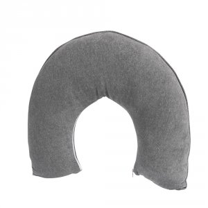 Almofada de Amamentação para Bebê Plush Cinza