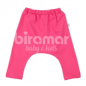 Calça Saruel para Bebê e Kids Malha M - Pink