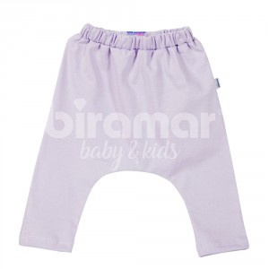 Calça Saruel para Bebê e Kids Malha M - Lilás
