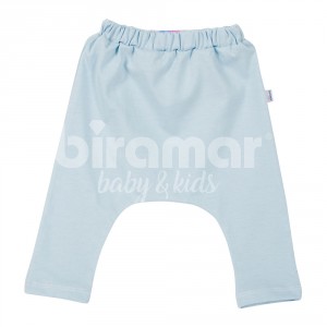 Calça Saruel para Bebê e Kids Malha M - Azul