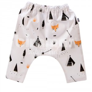 Calça Saruel para Bebê e Kids G - Fox Preto