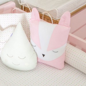 Trocador Anatômico para Bebê Estampado Amor Rosa