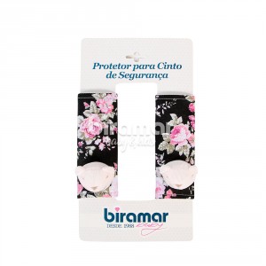 Protetor de Cinto para Bebê Estampa Catarina Preto