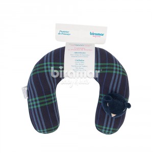 Protetor de Pescoço para Bebê Estampa Helvetia Marinho