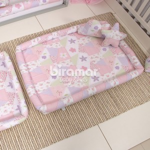 Colchonete Infantil / Kids Master Patchwork Rosa