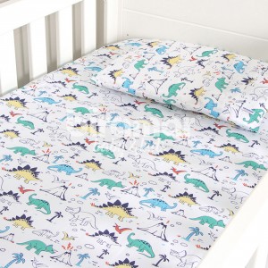 Fronha para Berço Estampada Dinossauro dos Bês
