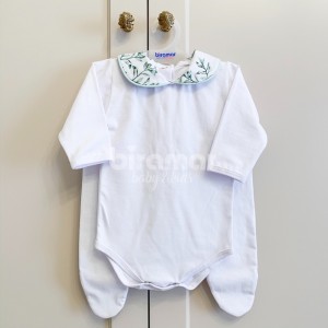 Conjunto Clássico 2 Peças para Bebê Benício Botanical Verde - Tamanho Único