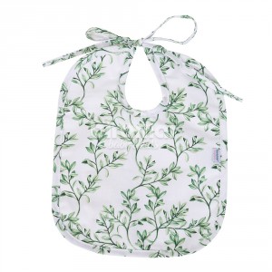 Babador para Bebê Estampa Benício Botanical Verde