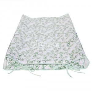 Trocador Anatômico para Bebê Estampado Benício Botanical Verde