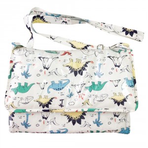 Bolsa Trocador para Bebê Portátil Dinossauro