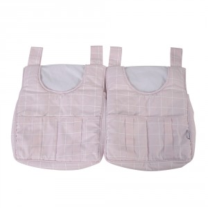Porta Fraldas para Bebê 2 Peças Boston Rosa