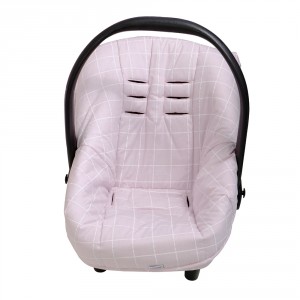Capa para Bebê Conforto Ajustável Boston Rosa