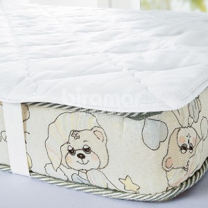 Protetor de Colchão Mini Cama Impermeável Branco