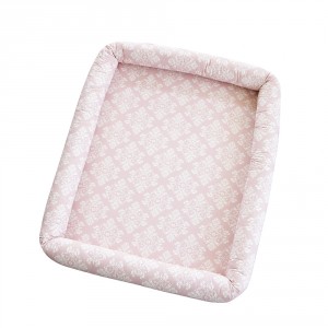 Colchonete Infantil / Kids Master (1,40m x 93cm x 12cm) Jardim Secreto Arabesco Rosa