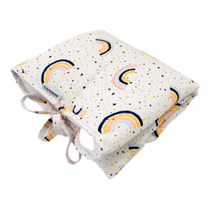 Trocador para Bebê Portátil Estampado Arco Iris