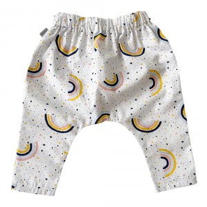 Calça Saruel para Bebê e Kids G - Arco Iris