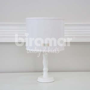 Abajur para Quarto de Bebê Vintage Royal Branco