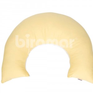 Almofada de Amamentação para Bebê Percal Amarelo