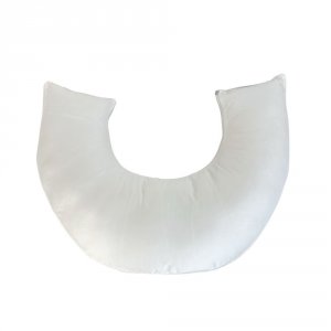 Almofada de Amamentação para Bebê Percal 400 Fios Branco