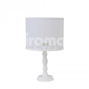 Abajur para Quarto de Bebê Vintage Royal Branco