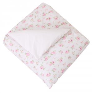 Edredom de Mini Cama Dupla Face e Duvet Estampa Josephine