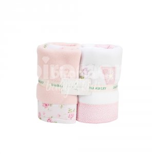 Cobertor Soft para Bebê 02 Peças Patchwork Rosa