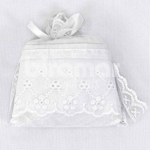 Boquinha Fralda Cremer 3 Peças para Bebê Algodão Doce Branco