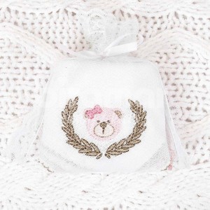 Boquinha Fralda Cremer 3 Peças para Bebê Chegou uma Princesa Rosa
