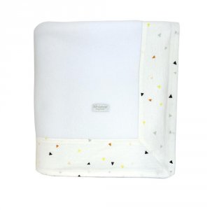 Cobertor Soft para Bebê New York Mini Triângulo Colorido