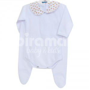 Conjunto Clássico 2 Peças para Bebê Provence Rosa - Tamanho Único