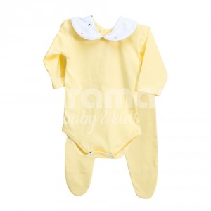 Conjunto Clássico 2 Peças para Bebê New York Mini Triângulo Colorido - Tamanho Único