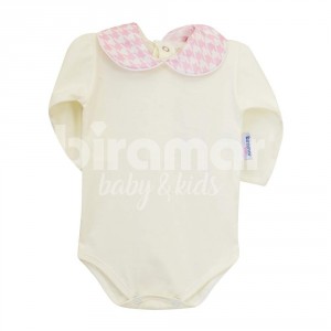Conjunto Clássico 2 Peças para Bebê Windsor Rosa - Tamanho Único