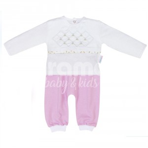 Conjunto Pagão 3 Peças Bordado Provence Lilás - Tamanho Único