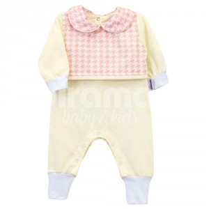 Macacão para Bebê Windsor Rosa - Tamanho Único