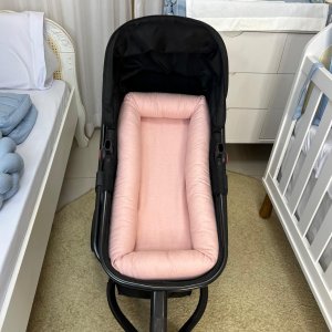 Ninho para Carrinho e Mini Berço Linho Rosê