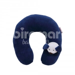 Protetor de Pescoço para Bebê Dog Azul Marinho