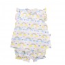 Conjunto Batinha Curto para Bebê 2 Peças P Rainbow Colorido