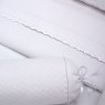 Kit Enxoval de Berço Blanche Matelassado 9 Peças