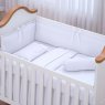 Kit Enxoval de Berço Blanche Matelassado 9 Peças