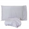 Lençol para Mini Cama 2 Peças Estampado Windsor Rosa - Lençol c/ Elástico e Fronha