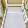 Lençol para Mini Cama 2 Peças Estampado Windsor Rosa - Lençol c/ Elástico e Fronha